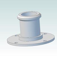 1 1/4" vac hose coupler for Dust Collector - Thumbnail 2