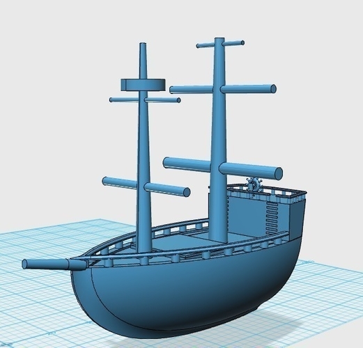 Pirate Ship 3D Print 180472