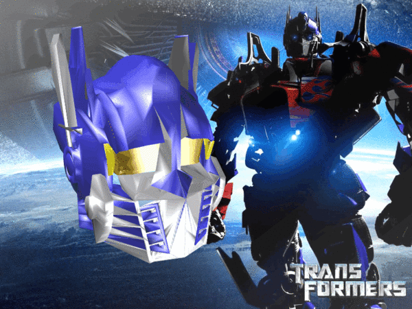 Optimus Prime Helmet