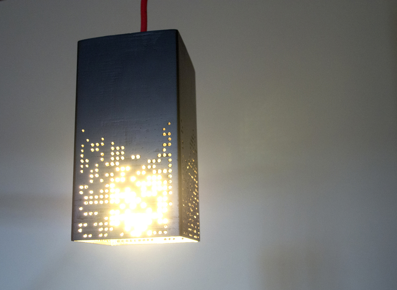 Geometric shade for Ikea shade base 
