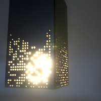 Geometric shade for Ikea shade base  - Thumbnail 2