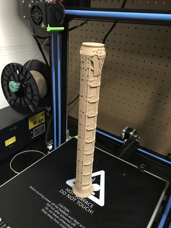 Mjolnir handle (single print)