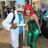 Rick Sanchez mask remix for larger printers - Thumbnail 4