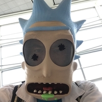 Rick Sanchez mask Eye Flat - Thumbnail 2