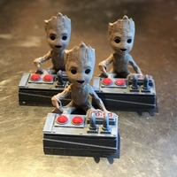 Small Baby Groot Bomb Remote Remix 3D Printing 180538