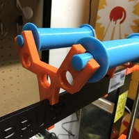 Prusa i3 Rolling Stand (remix of Universal Spool Roller) - Thumbnail 2