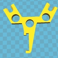 Prusa i3 Rolling Stand (remix of Universal Spool Roller) - Thumbnail 4