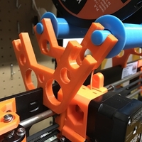 Prusa i3 Rolling Stand (remix of Universal Spool Roller) - Thumbnail 6