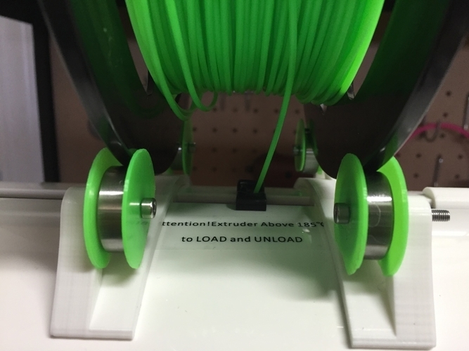 Remix of Top mounted spool holder Robo 3d R1 + plus 3D Print 180570