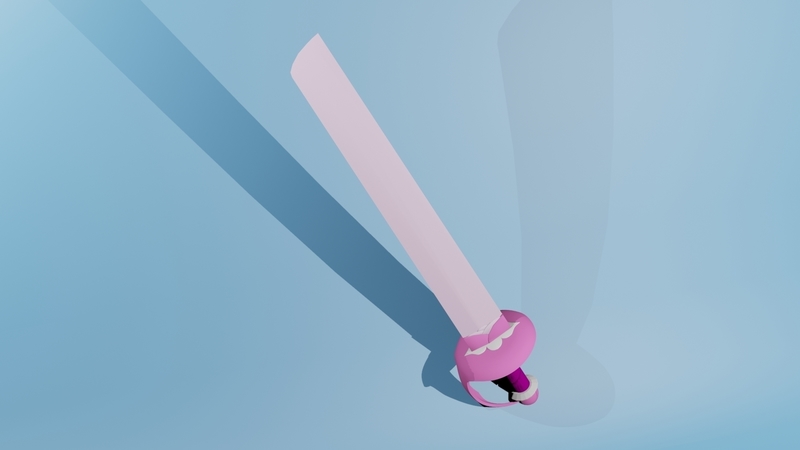 STEVEN UNIVERSE ROSE SWORD