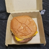 High Resolution Scan of a McDonalds Cheeseburger. - Thumbnail 1