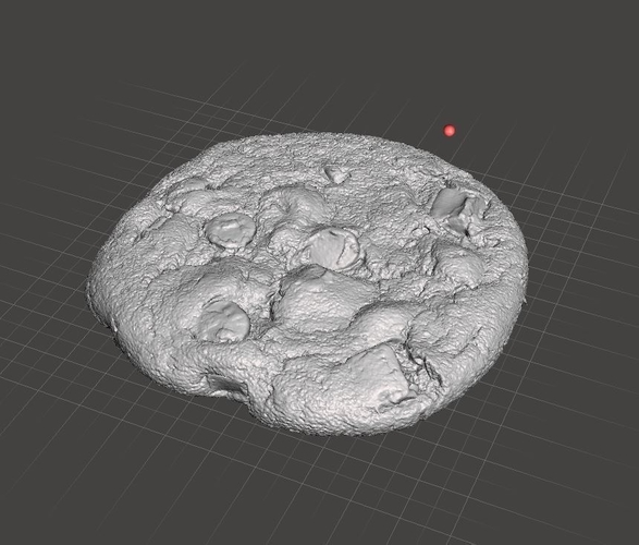 High Res Scan, Chocolate Chip Cookie. 3D Print 180595