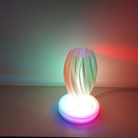 Wave Carved lamp - Thumbnail 7