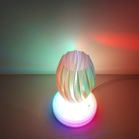 Wave Carved lamp - Thumbnail 8
