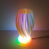 Wave Carved lamp - Thumbnail 10