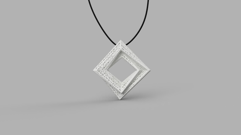 Pendant v2 3D model