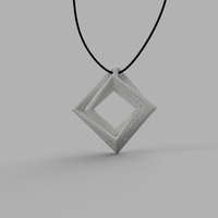 Pendant v2 3D model - Thumbnail 3