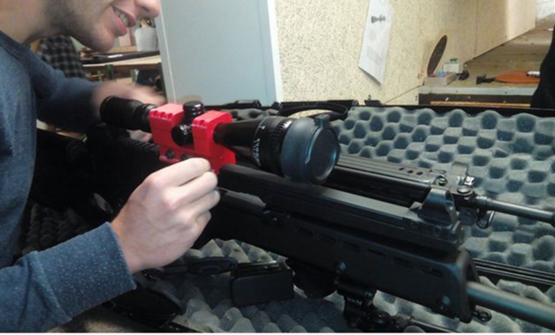 20 mm rail scope mount (1 inch tubes)
