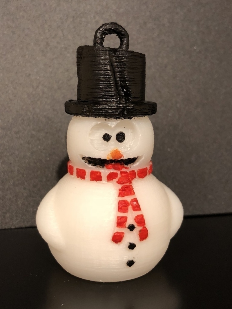 snowman ornament