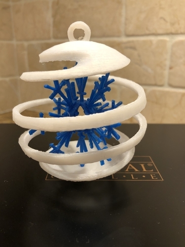 SnowFlake Ornament 3D Print 180768