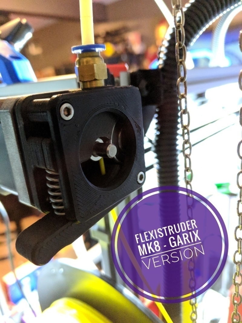 FlexiStruder - GARIX version for mk8 drive gear
