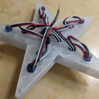 Animated LEDs Christmas Star Decoration - Thumbnail 2