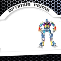 Optimus Prime Bedroom Door Sign Template - 2 versions - Thumbnail 2