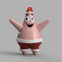 Patrick Star Tree Topper (Xmas) - Thumbnail 2