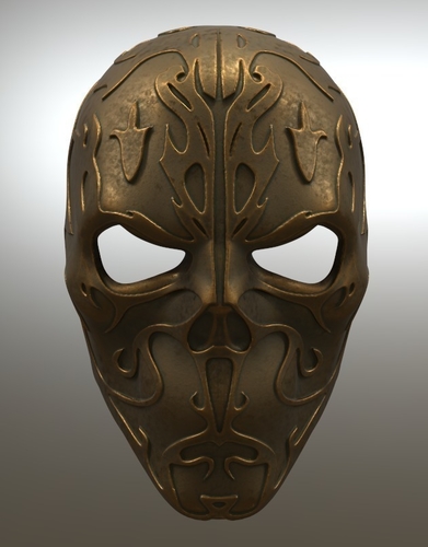 Cursed Skull Mask 3D Print 180862