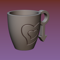 Cup with gender symbol - Thumbnail 3
