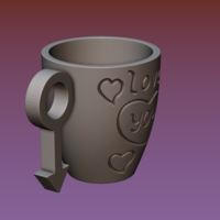 Cup with gender symbol - Thumbnail 6