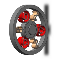 Small Fidget Spinner 3D Printing 180924