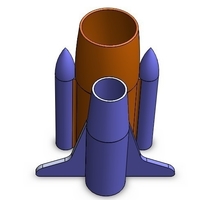 Space Shuttle Pen Stand - Thumbnail 5