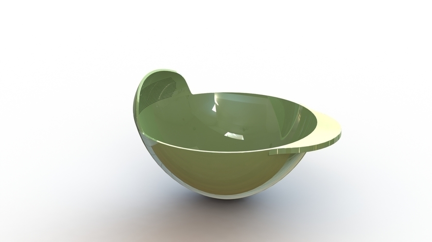 Serving Bowl 3D Print 181009