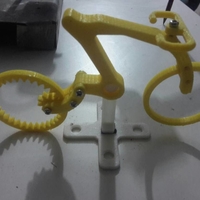 Small Hubless Bike 3D Printing 181019