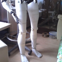 Small Damian legs (InMoov) 3D Printing 181049