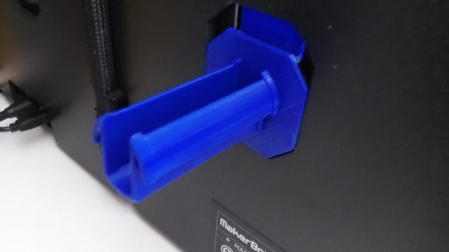 Makerbot Replicator 2 Spool Holder 3D Print 18106