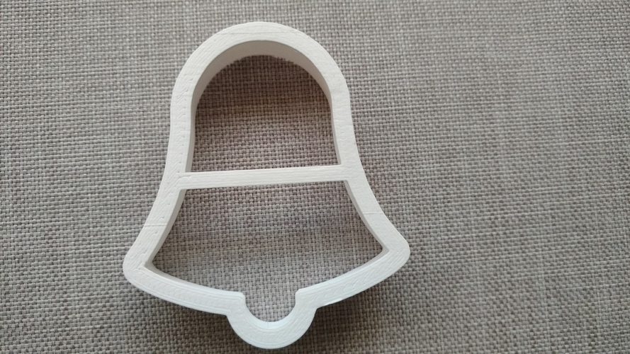 bell cookie cutter 3D Print 181128