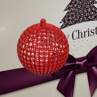 CHRISTMAS TREE BALL------CUSTOMIZABLE - Thumbnail 2
