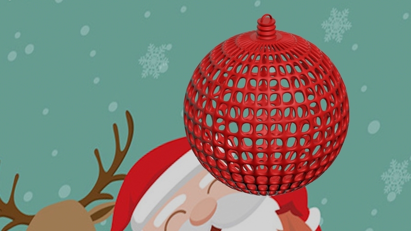CHRISTMAS TREE BALL------CUSTOMIZABLE