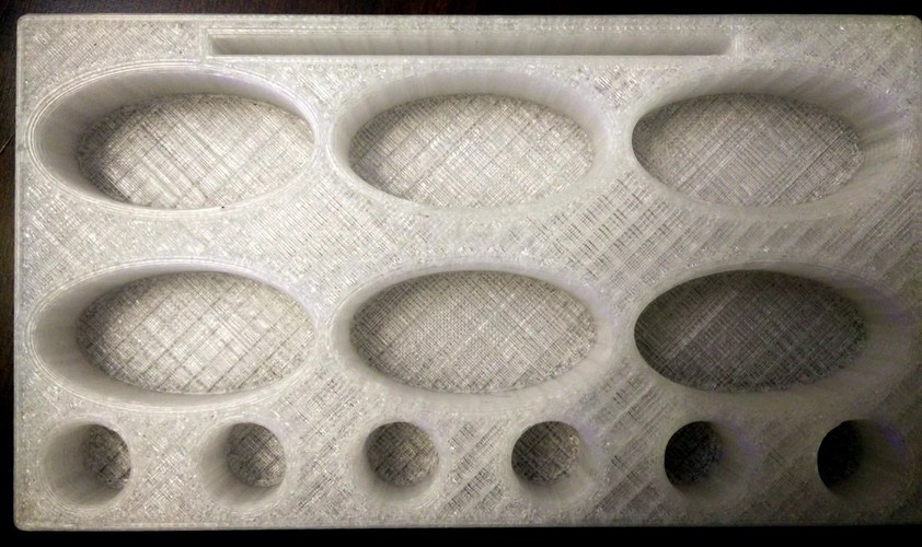 Aquarium water test kit rack 3D Print 18116