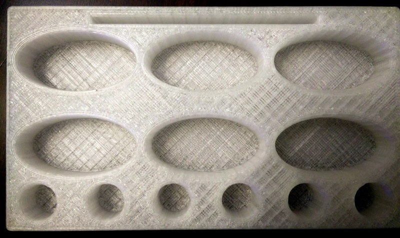 Aquarium water test kit rack