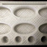 Small Aquarium water test kit rack 3D Printing 18116