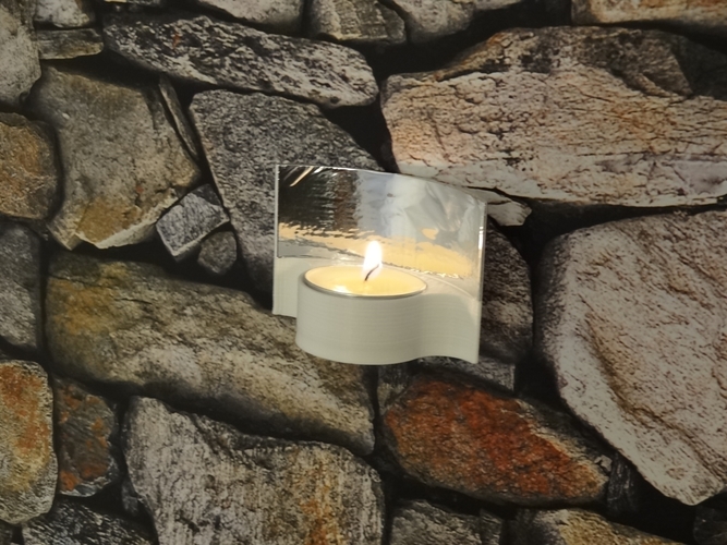 Candle Wall Sconce  3D Print 181171