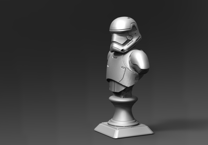 1st Galaxy Trooper Bust Fan Art 3D Print 181229