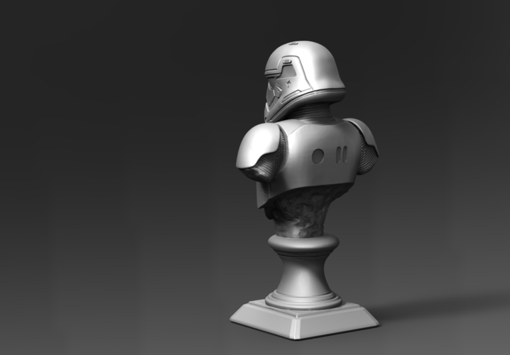 1st Galaxy Trooper Bust Fan Art 3D Print 181230