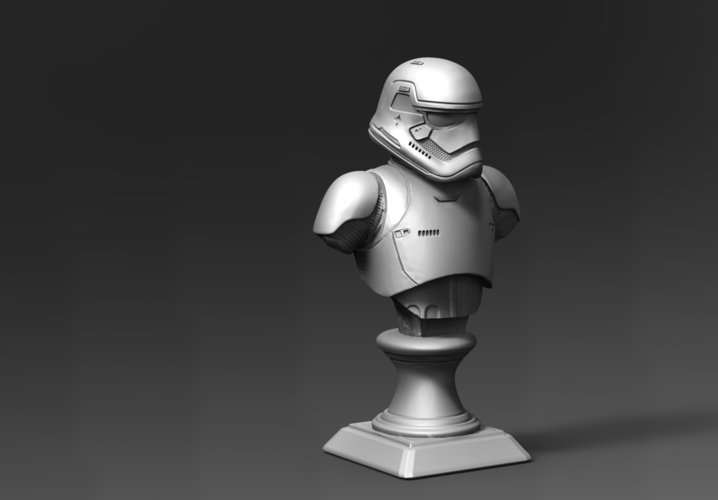 1st Galaxy Trooper Bust Fan Art 3D Print 181232