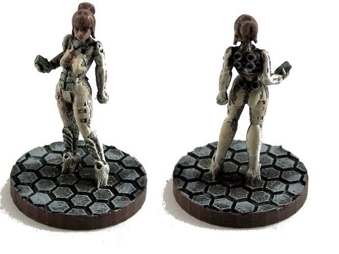 Alexandra Pryce, 28mm Miniature 3D Print 1813