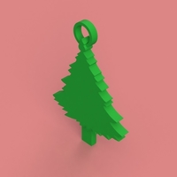 Christmas Tree Key Chain - Thumbnail 2