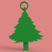 Christmas Tree Key Chain - Thumbnail 3